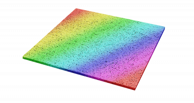 Панель акустическая Саундек (Soundec) Лайт Color f2/14 (3м х 0.6м х 14мм) 1.8м2