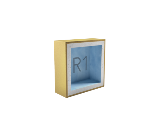 Подрозетник АкусикГипс Бокс (AcousticGyps Box) R1 (120 x 120 x 45)