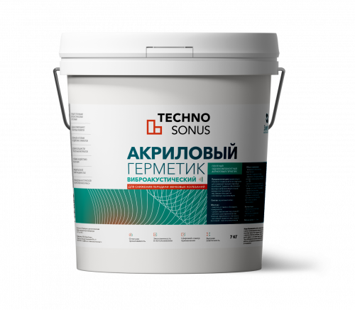 Герметик Сонетик (Sonetic) акриловый 7кг/5л