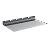 ПВХ мембрана ECOPLAST V-RP, 1,2 мм (2,10 х 25 м), серая