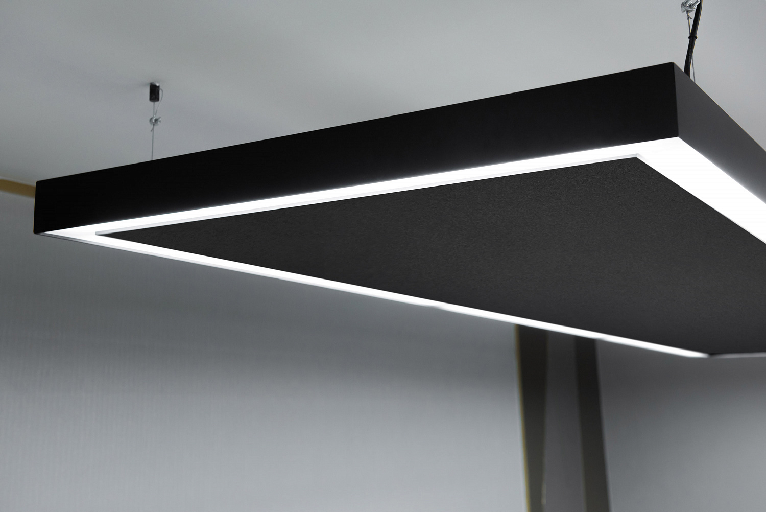 Панель акустическая светодиодная Акустилайн (Akustiline) Baffle LED (1.2м х 0.6м х 70мм. 61.6Вт. 4000K) 0.72м2